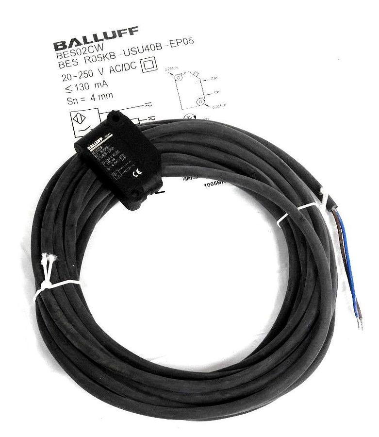 Used NEW BALLUFF BES R05KB-USU40B-EP05 INDUCTIVE SENSOR BESR05KBUSU40BEP05, 333512