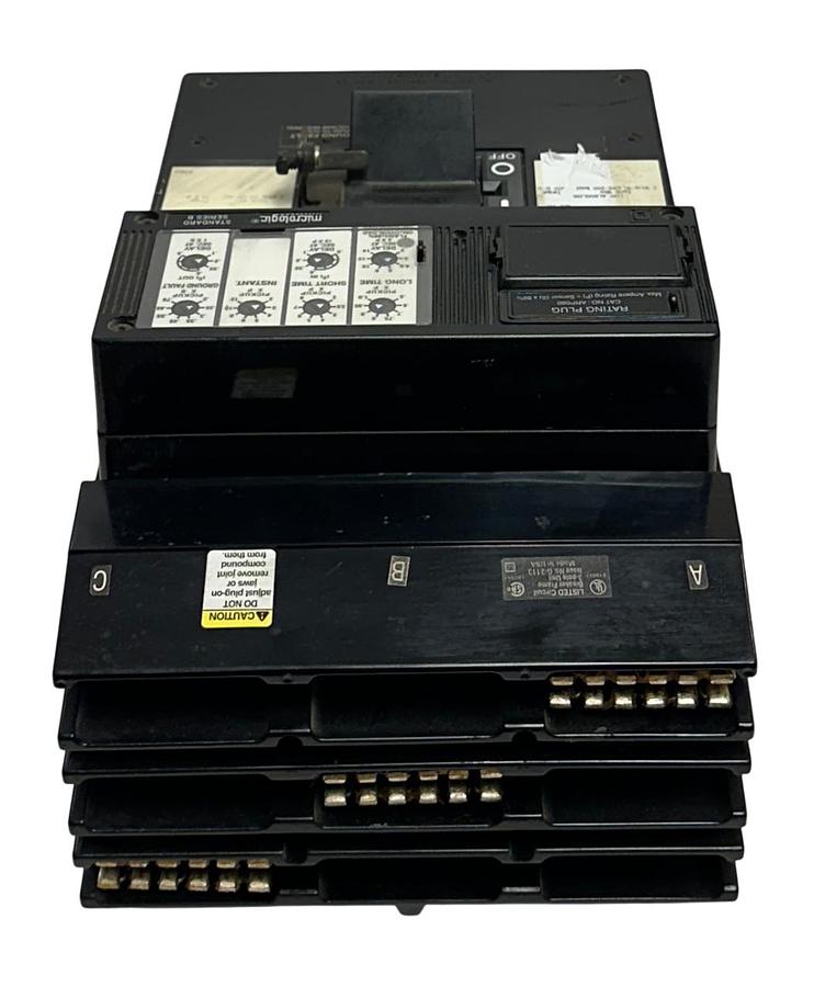 Used SQUARE D LX36200G micrologic ELECTRONIC TRIP CIRCUIT BREAKER 250A SERIES B USNP