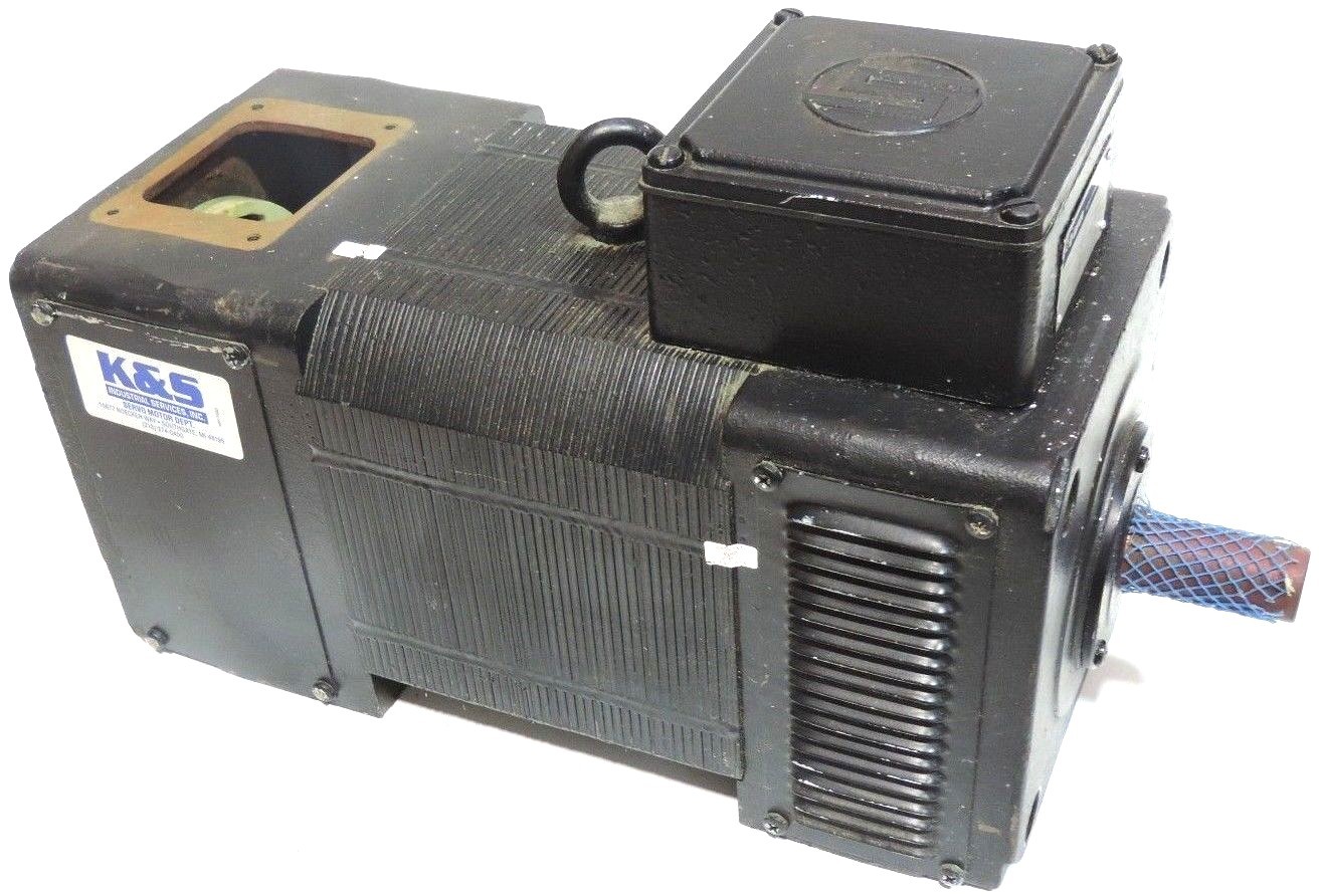 Used LENZE GFQT 100-22 SERVO MOTOR 440/200V 21.5A 8.0KW NR. 182526, MGFQT