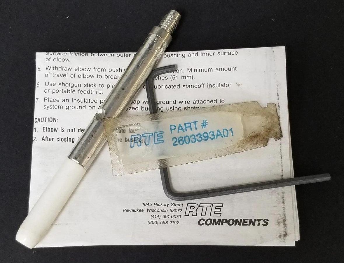 NEW COOPER / RTE 2609700C LOADBREAK 200A, 8.3/14.4KV, 2604600B08NC