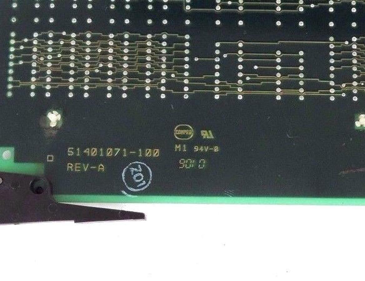 Used HONEYWELL 51401072-300 MEMORY BOARD QMEM-3, REV. A, 51401072300
