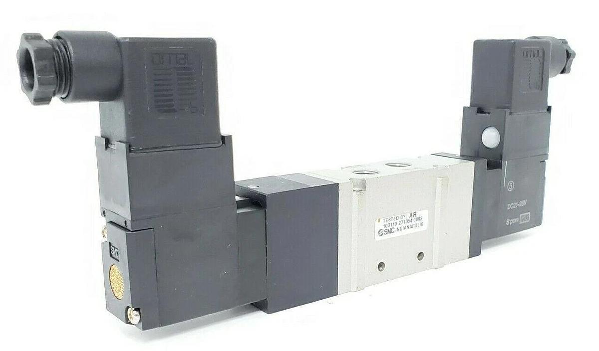 NEW SMC NVFS2320-5DZ-01T SOLENOID VALVE 24VDC 50/60HZ, 22-150 PSI