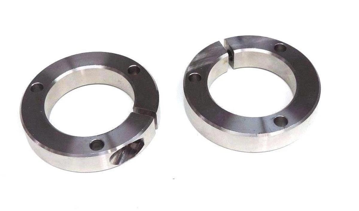 LOT OF 2 NEW 00050429 PLATE STOPPING FLANGES EP00050429, D=59 H=12