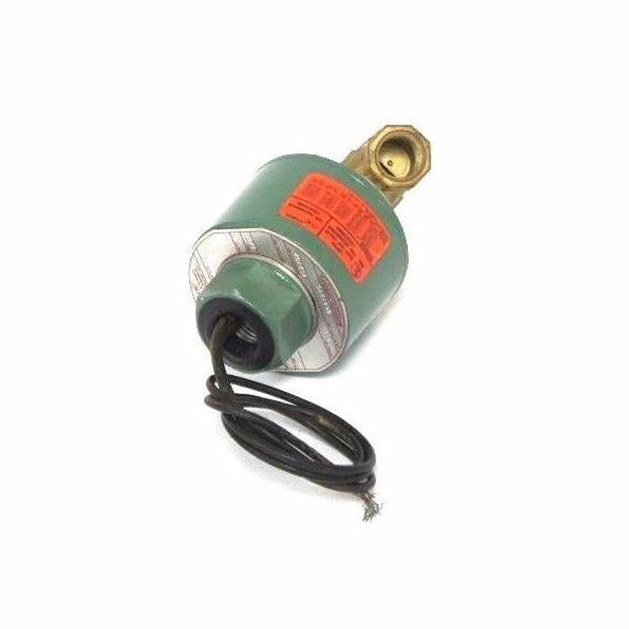 Used NEW ASCO RED HAT 8031B10 SOLENOID VALVE 110/120V, 50/60HZ, 7PSI AIR, 5PSI WATER