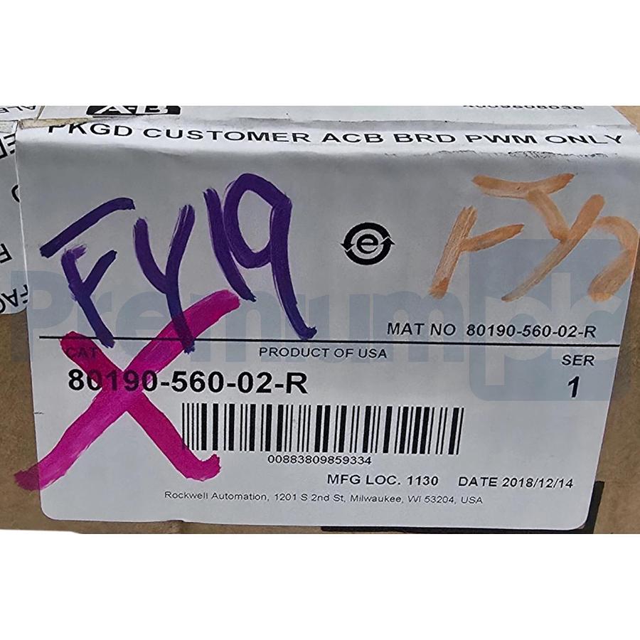 Allen-Bradley 80190-560-02-R /1 Analog Control Board ACB for PowerFlex 7000 NSMP