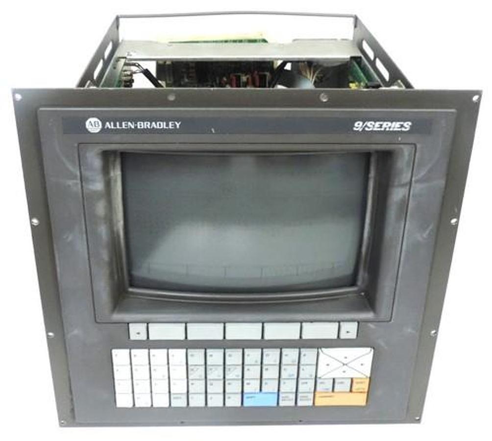 Used ALLEN BRADLEY 8520-COP 9/SERIES COLOR OPERATOR INTERFACE PANEL PROF. REPAIRED