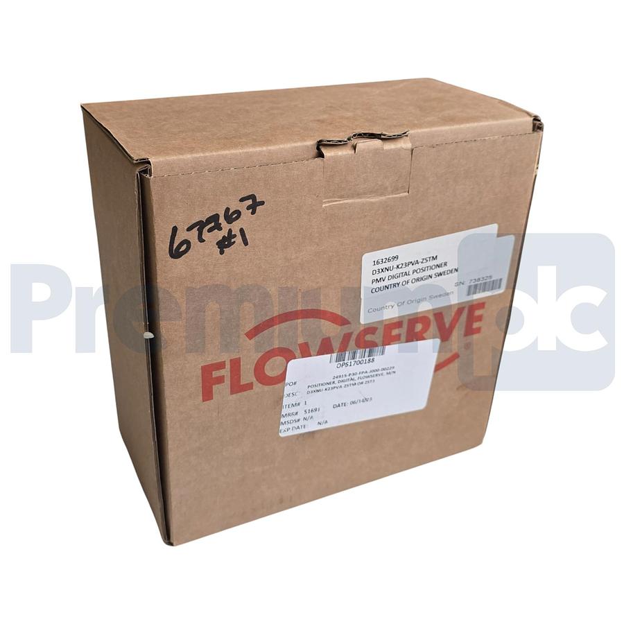 Used FLOWSERVE D3XNU-K23PVA-Z5TM PMV D3 Digital Positioner HART DOUBLE ACTING NSMP