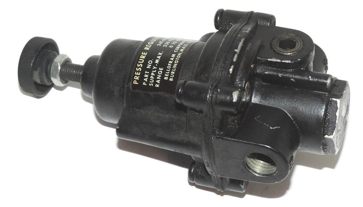Used BELOFRAM 241-960-065 PRESSURE REGULATOR 250 PSI 1/4" THREAD