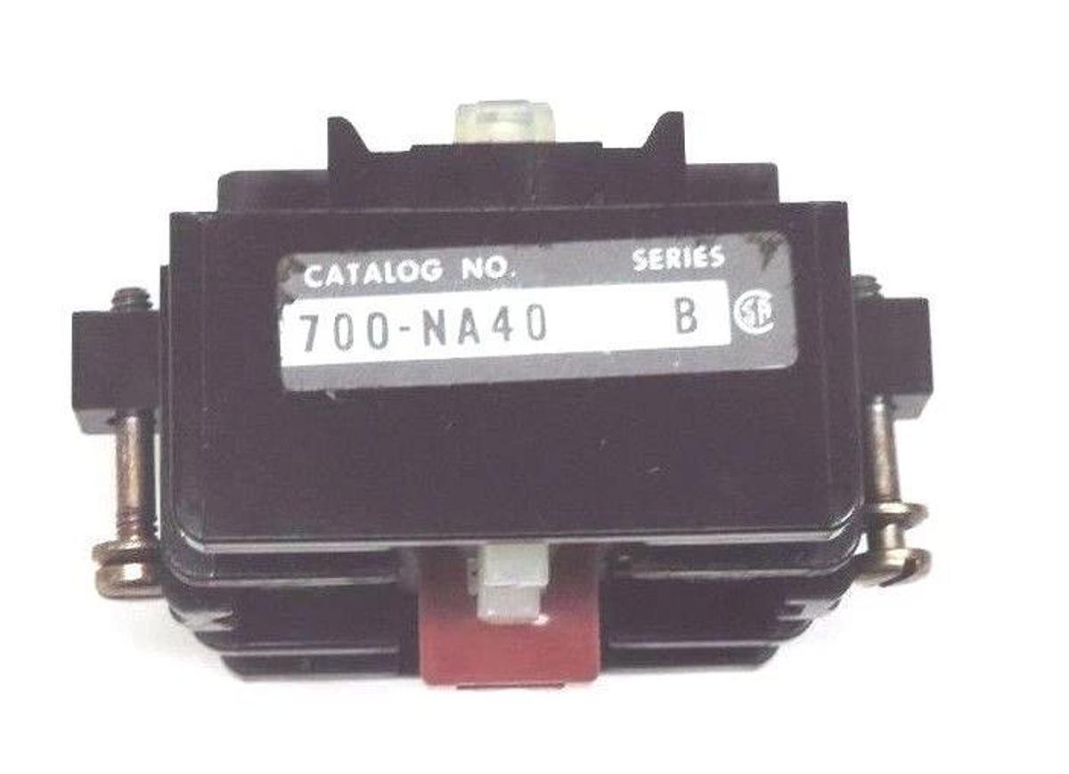Used LOT OF 3 NIB ALLEN BRADLEY 700-NA40 CONTACT CARTRIDGE DECKS SER B 700NA40
