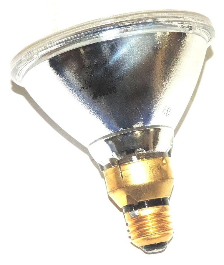 LOT OF 2 NIB DAMAR 75PAR38QFL CLEAR FLOOD LIGHTS, E26 MEDIUM, 75 WATT, 130 VOLT