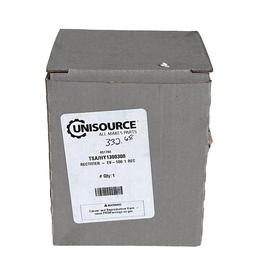 NEW UNISOURCE 1300308 RECTIFIER EV 100 1 REC FOR HYSTER FORKLIFT TSA/HY1300308