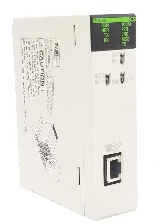 Used OMRON CS1W-FLN22 FL-NET PLC MODULE CS1WFLN22