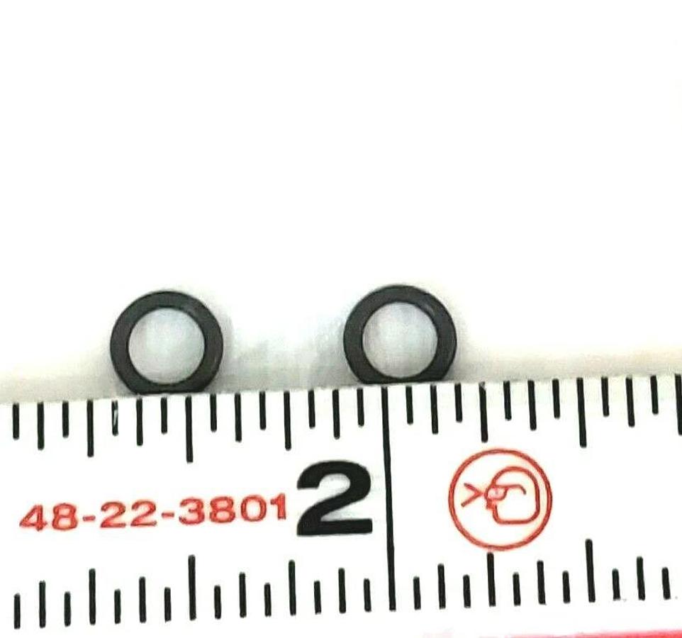 Used BAG OF 2 NEW GE HEALTHCARE 28-9675-90 O-RINGS 5x1.35 FPM/FKM 28967590