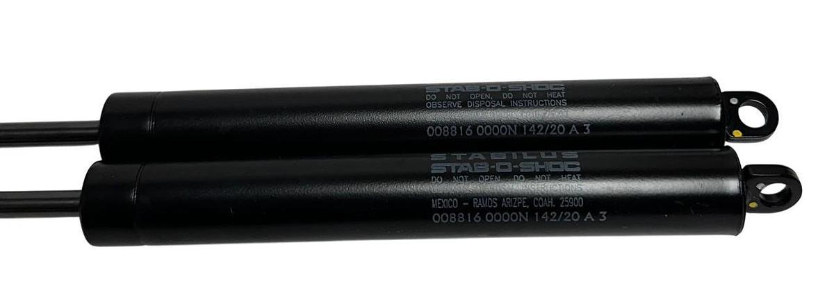2 STABILUS 008816 0000N 142/20 A 3 STAB-O-SHOC SHOCK ABSORBERS BLACK NSNP