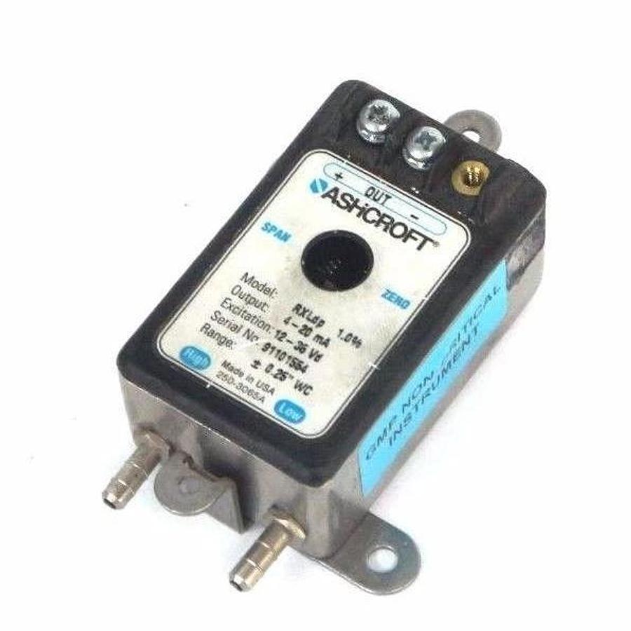 Used ASHCROFT RXLDP PRESSURE TRANSMITTER 4-20MA, ASH-RX-D-100-B-M-MB4-42-B-P25IW