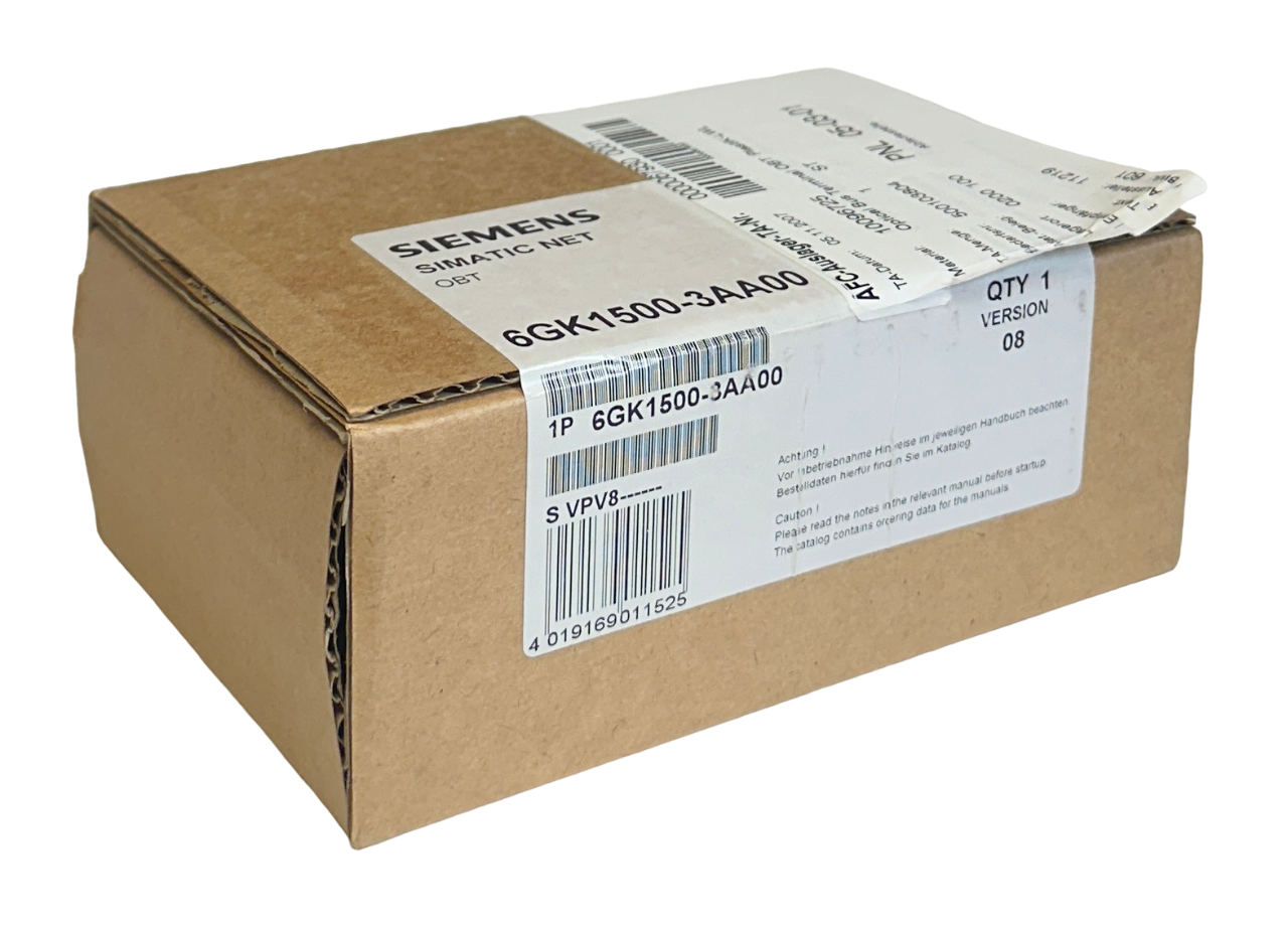 Used SIEMENS 6GK1500-3AA00 / 6GK15003AA00 SIMATIC NET OPTICAL BUS TERMINAL NSMP