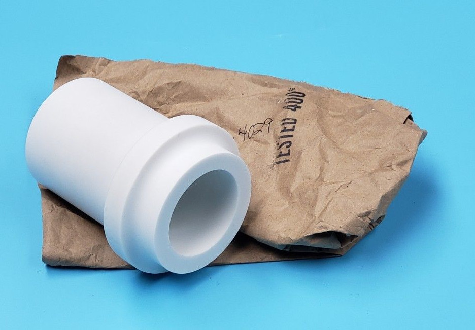 Used GENERIC 3164029 CERAMIC BUSHING, 2" ID X 3" OD X 4.5" LENGTH, TESTED 400#