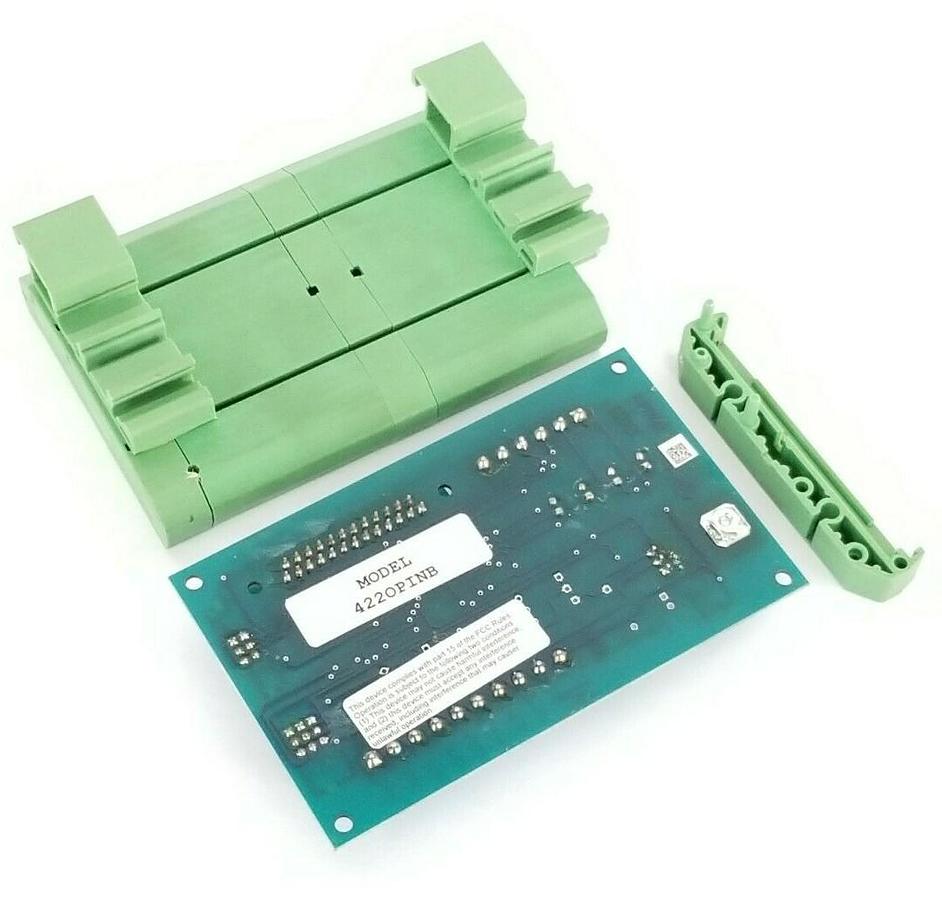 Used B & B ELECTRONICS MODEL: 4220PINB CONTROL BOARD 3702R1 W/ UMK-SE 11,25-1 HOLDER