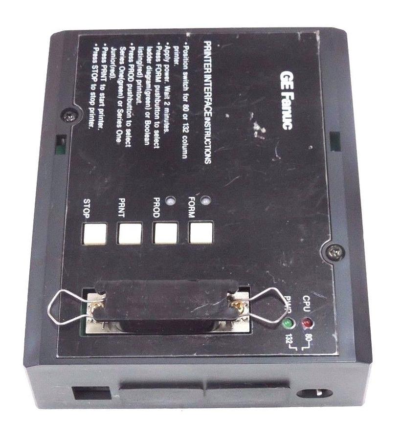 Used GE FANUC IC610PER151D SNAP-ON PRINTER INTERFACE UNIT