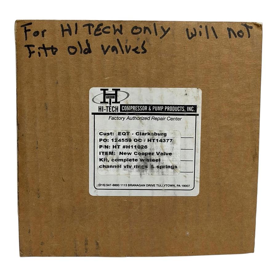 Hi-Tech New Cooper Valve Kit H11026 Steel Channel Valve Rings Springs NSFS