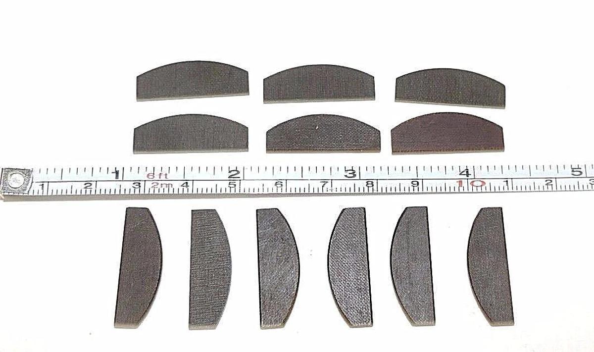 NEW LOT OF 12 CHICAGO PNEUMATIC KF124226 ROTOR VANE BLADES