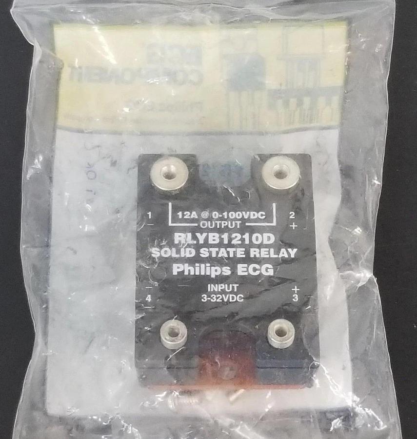 Used NIB PHILIPS ECG RLYB1210D SOLID STATE RELAY