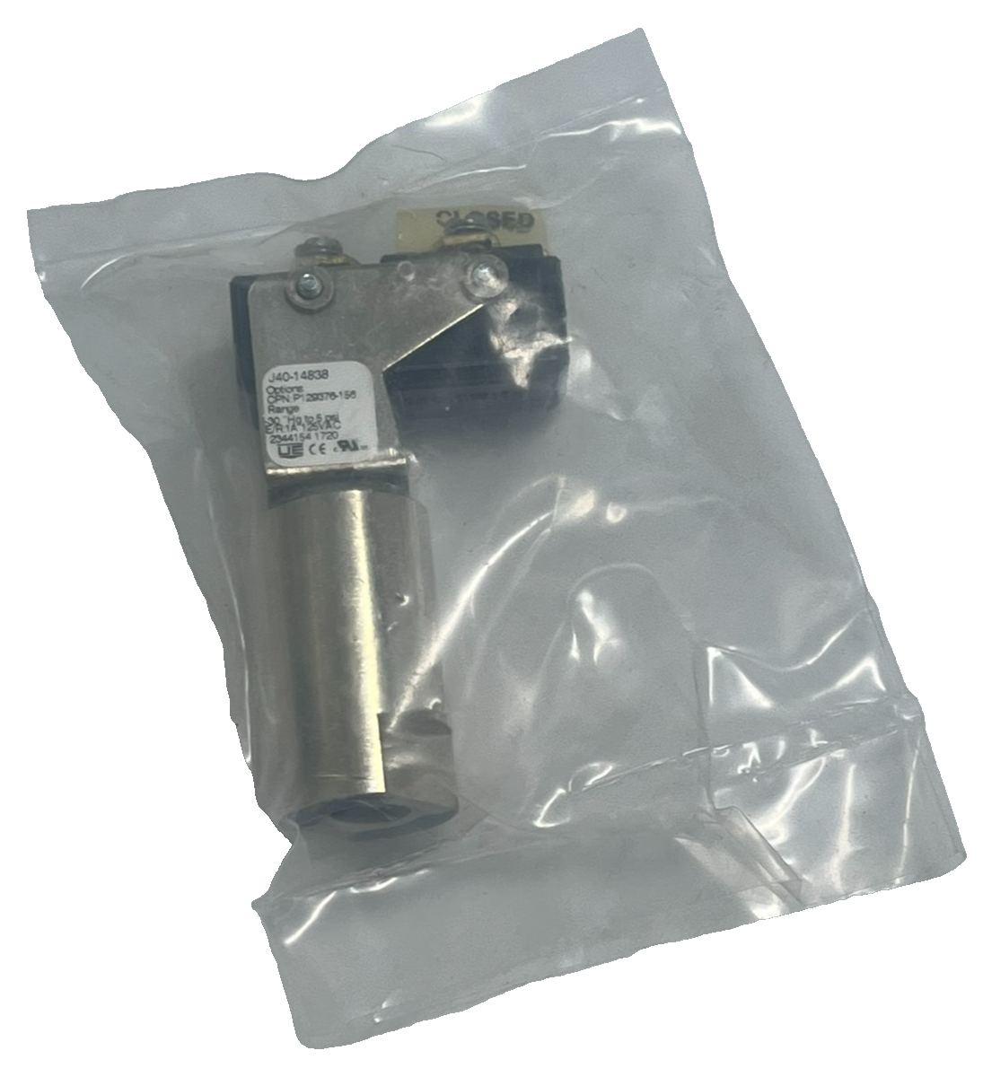 Used NEW UNITED ELECTRIC J40-14838 Pressure Switch 15-100 PSI Adjustable 1/4" NPT