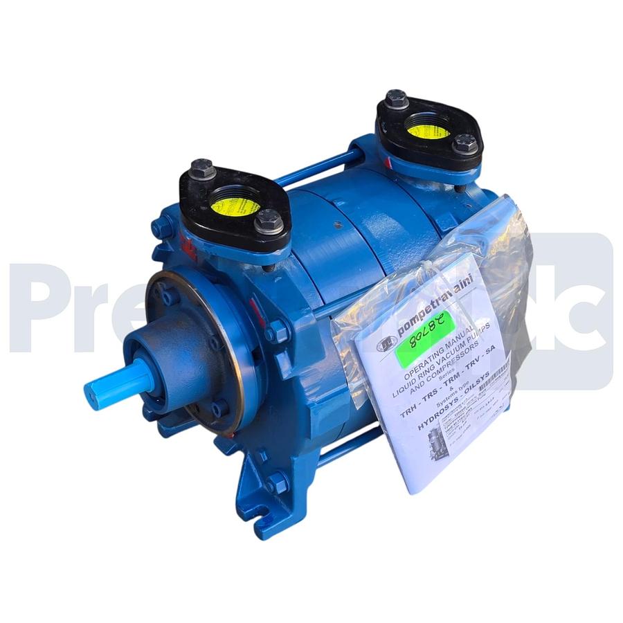 Used Travaini SIHI TRHE-40-110/C-M/RX 2-Stage Vacuum Pump SS316 Steris P86130040F NEW