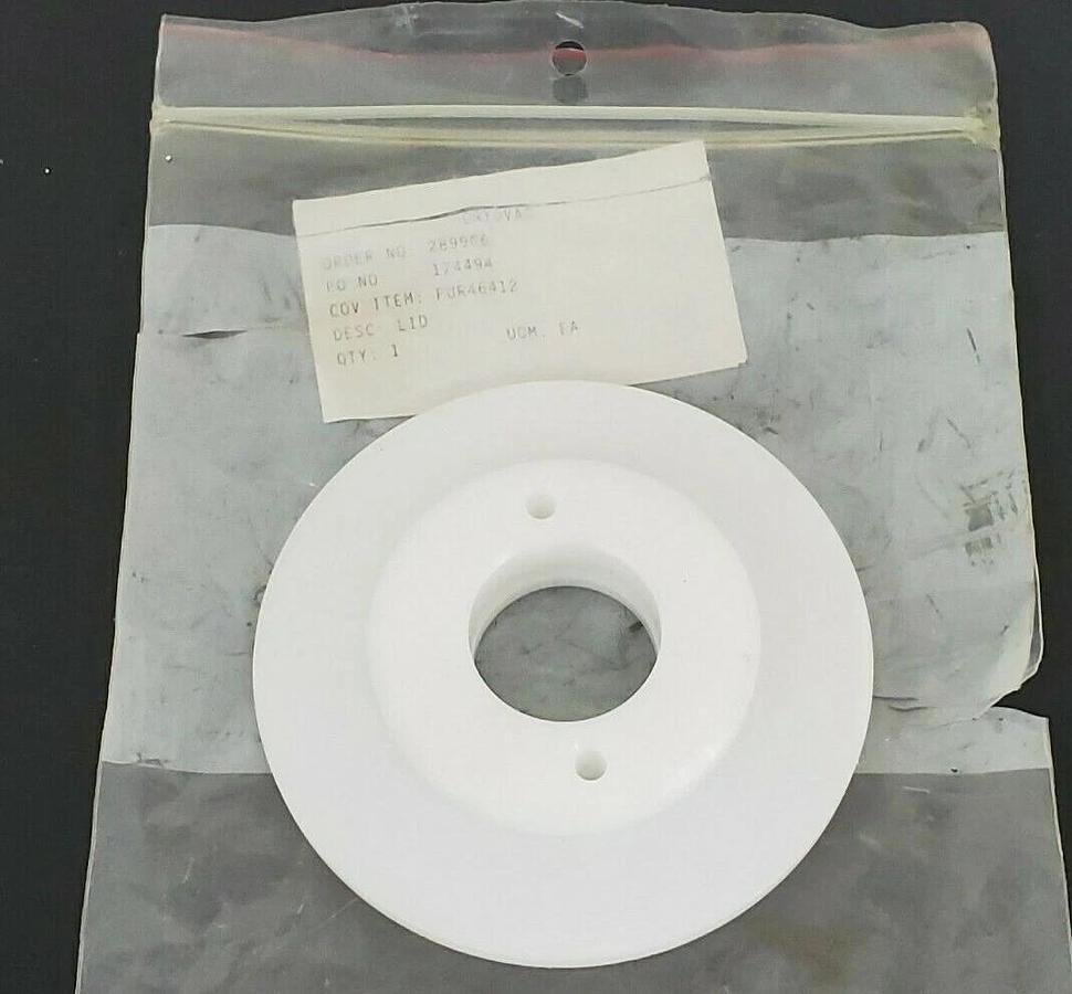 NEW CRYOVAC FUR46412 LID 4'' O.D. 1-1/4'' BORE