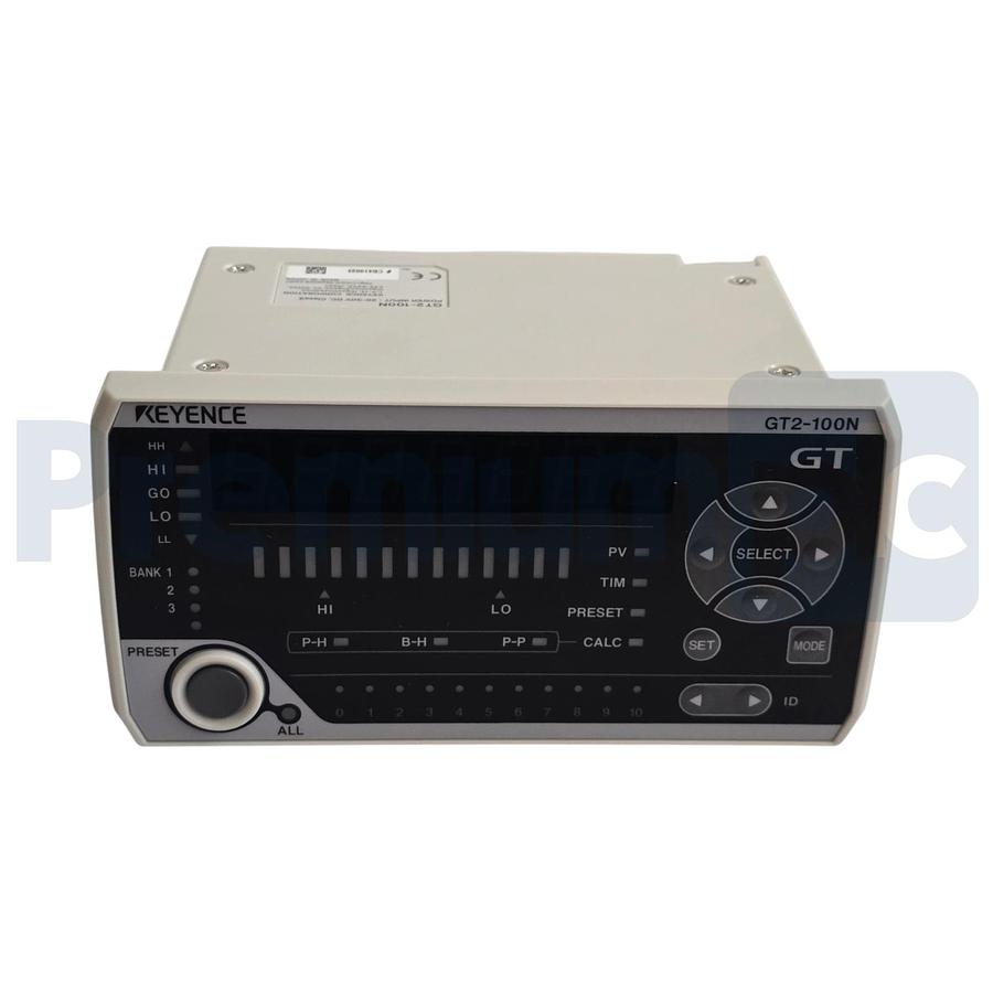 Used Keyence GT2-100N Digital Laser Sensor Amplifier Unit Large Display 2-Ch NSMP