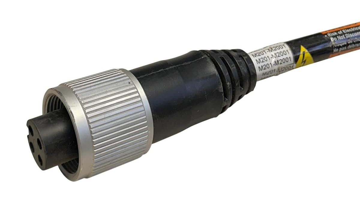 Used TURCK GSDA GKDA 40-6M/S4000 / U-35543 POWER FAST EXTENSION CABLE 600VAC NSNP