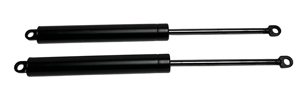 Used 2 STABILUS 008816 0000N 142/20 A 3 STAB-O-SHOC SHOCK ABSORBERS BLACK NSNP