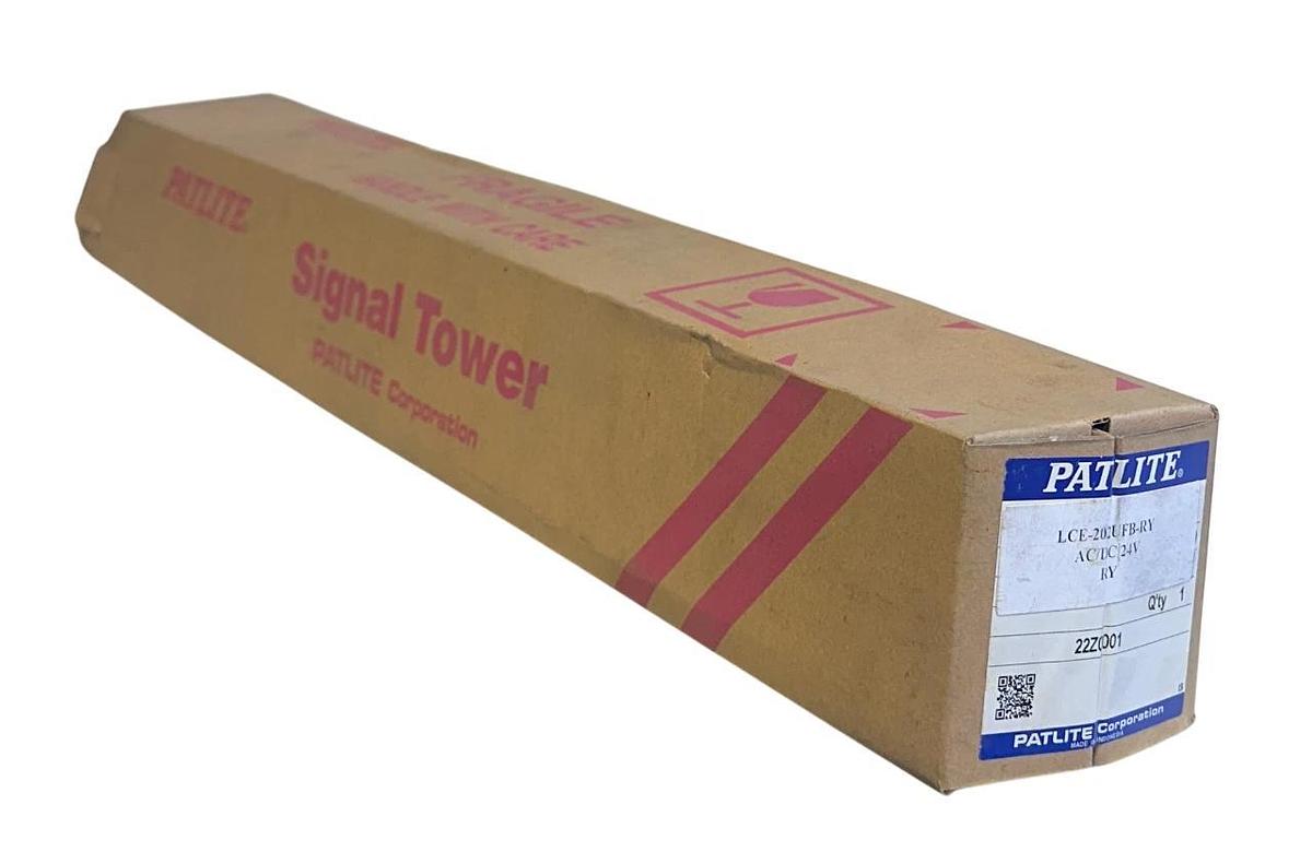 PATLITE LCE-202UFB-RY / LCE202UFBRY SIGNAL TOWER 24V AC/DC RED/YELLOW 24V NSMP