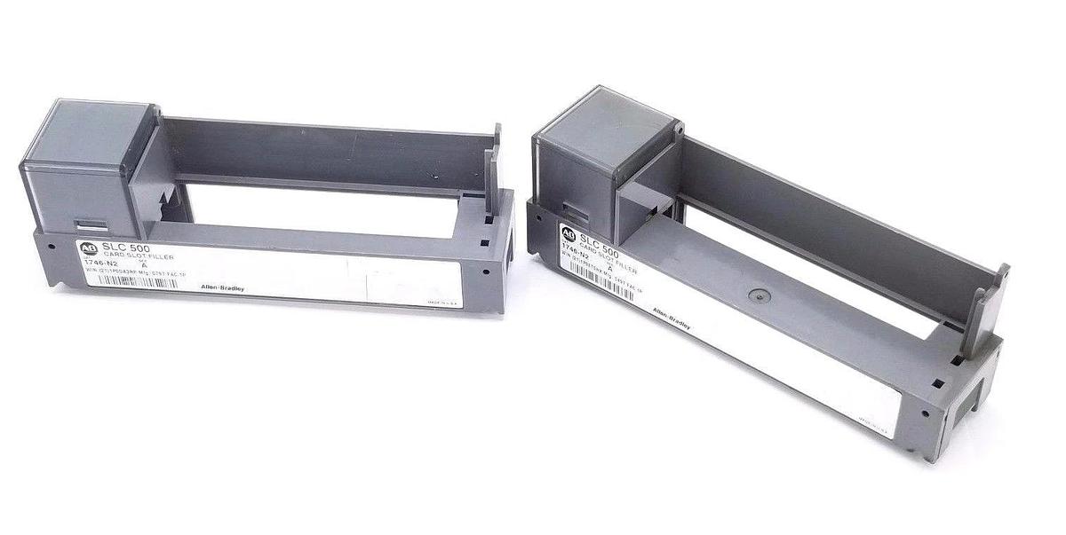 Used ALLEN BRADLEY 1746-N2 CARD SLOT FILLER 1746N2, SER. A