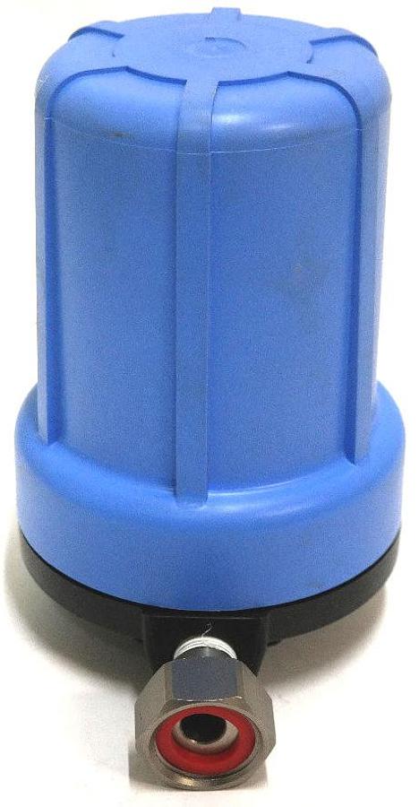 Used NEW USA-PPI 4" WIDE, 5" DEPTH, FILTER HOUSING WITH FITTINGS