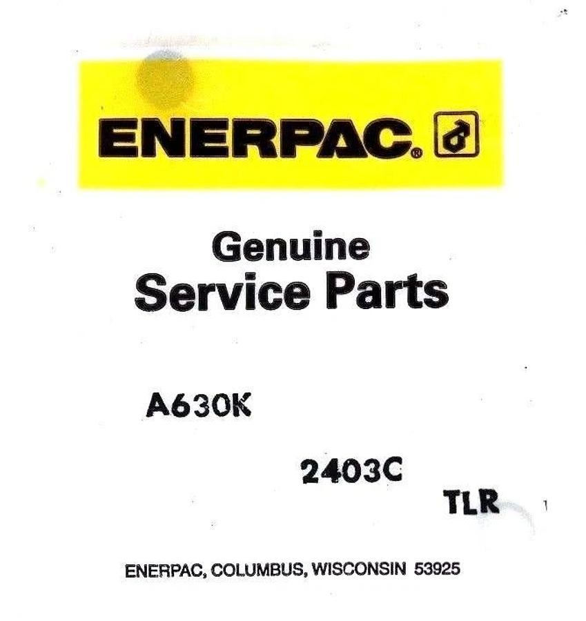 Used LOT OF 5 NEW ENERPAC A630K SERVICE PARTS