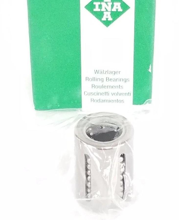 Used NIB INA KH12-PP CLOSED ROUND RAIL BALL BUSHING KH12PP