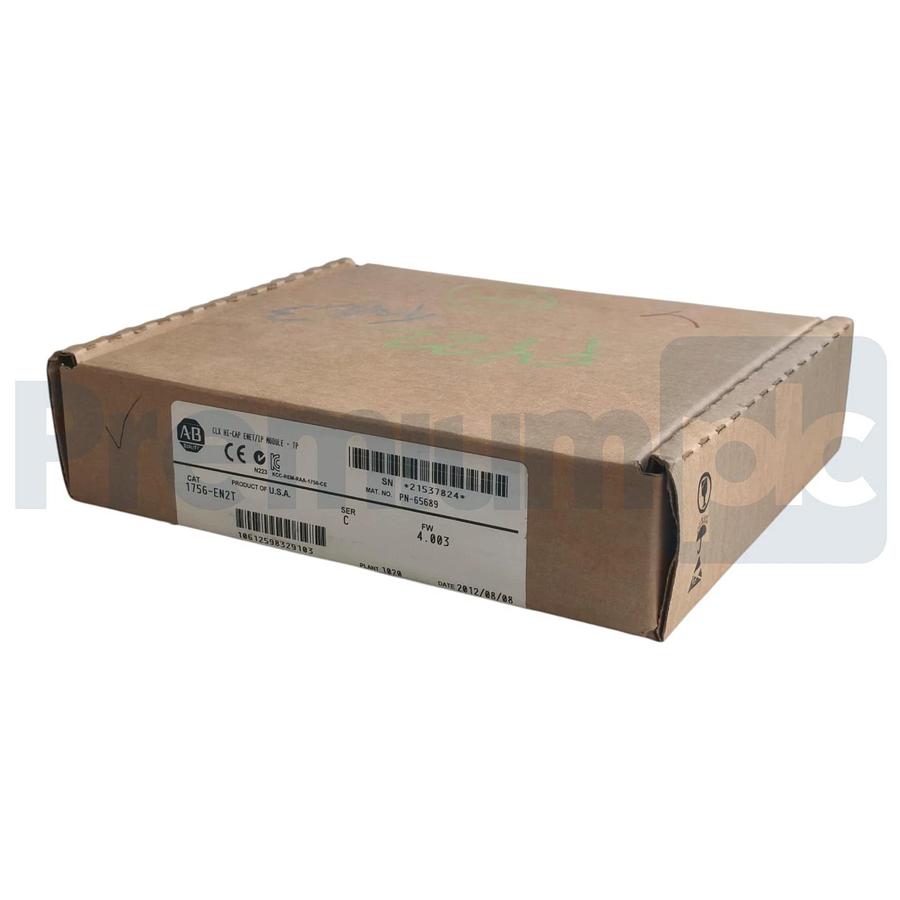 Sealed Pre-Owned Allen Bradley 1756-EN2T /C ControlLogix  Hi-Cap ENet/IP Module