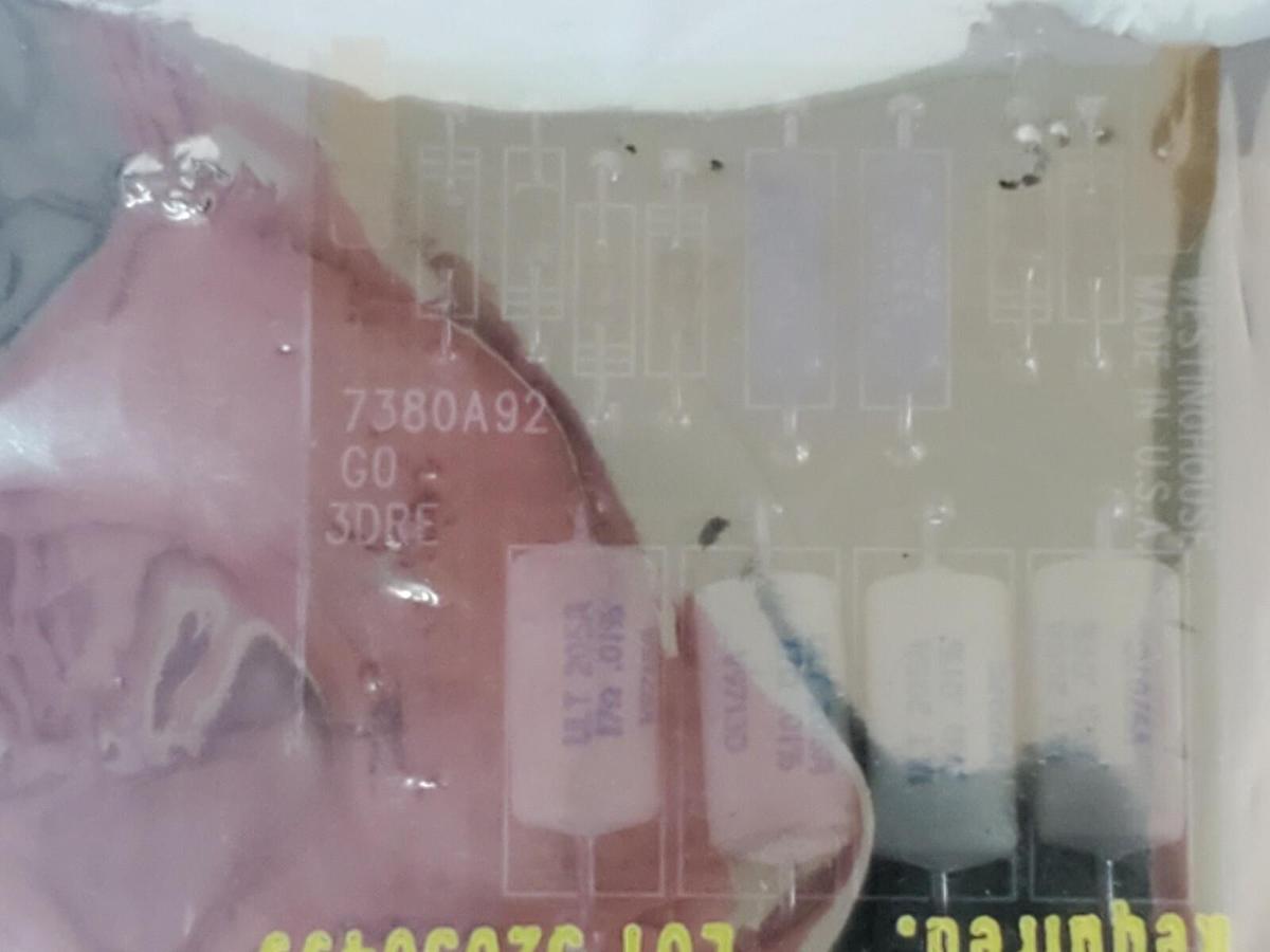 Used NEW WESTINGHOUSE 7380A92G06 RTD BRIDGE CARD