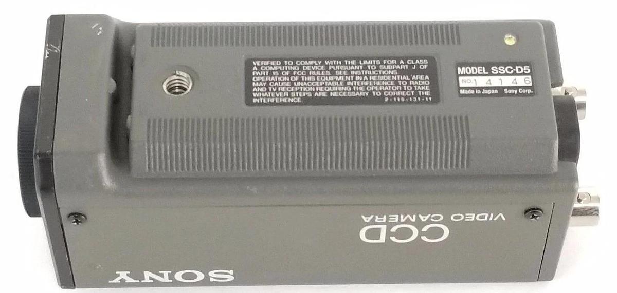 Used SONY SSC-D5 CCD VIDEO CAMERA SSCD5