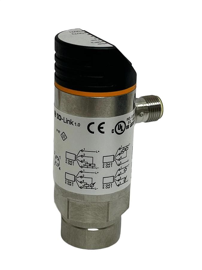 IFM PN2022 PN-100-SBR14-MFRKG/US/ /V Pressure Sensor w/Display  G 1/4 NSMP
