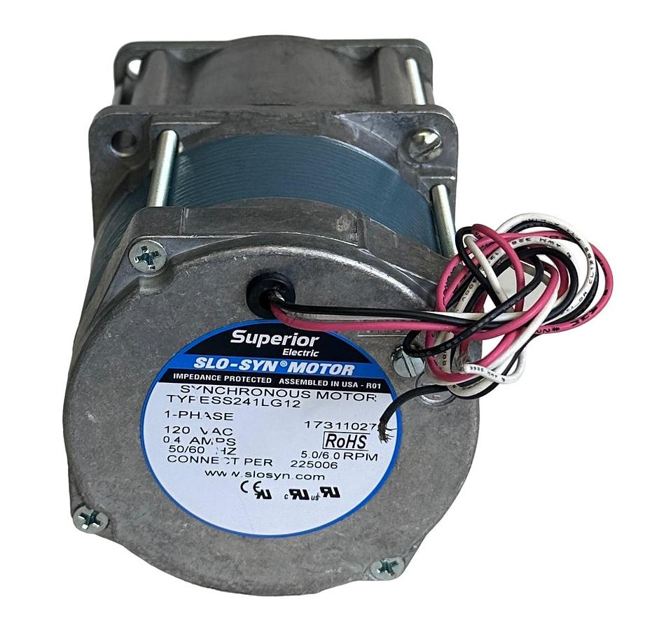 Used NEW SUPERIOR ELECTRIC SS241LG12 SLO-SYN MOTOR 1-PHASE 120VAC 0.4A 50/60Hz