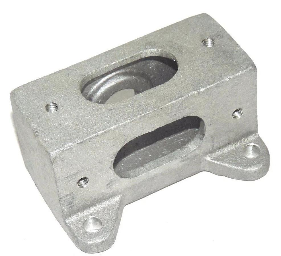 NEW WOODHEAD BRAD HARRISON 22806 2P CAST SAFETY PLUG RECEPTACLE ASSY W/O PLUG