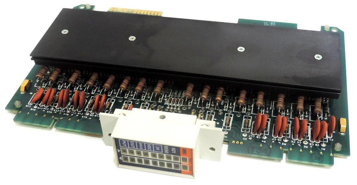 Used HONEYWELL 621-6550 OUTPUT BOARD MODULE 24VDC 6216550 QUALITY ASSURANCE REPORT