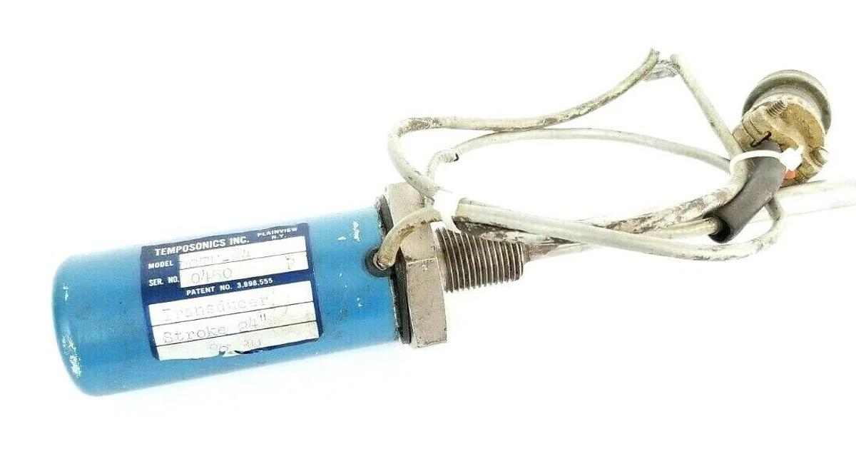Used TEMPOSONICS INC. DCTM-24 TRANSDUCER 24'' STROKE 32'' IN. ROD (DAMAGED)