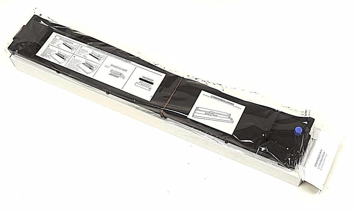 Used 19 C.ITOH 3500/5000 BK NYLON BLUE GEAR R 47M RIBBON CARTRIDGE CT3500B RFC332BWHJ
