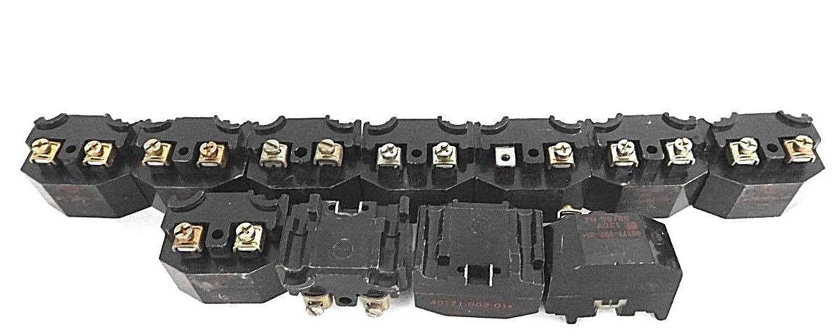 Used LOT OF 11 ALLEN BRADLEY 40171-002-01 TRANSFORMER MODULES FOR PILOT LIGHT 120V