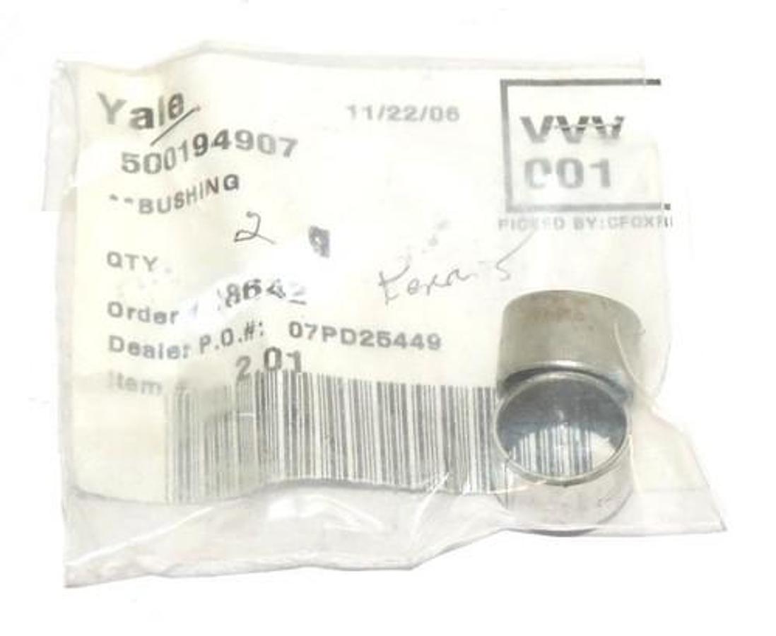 Used LOT OF 2 NEW YALE 500194907 FORKLIFT BUSHINGS