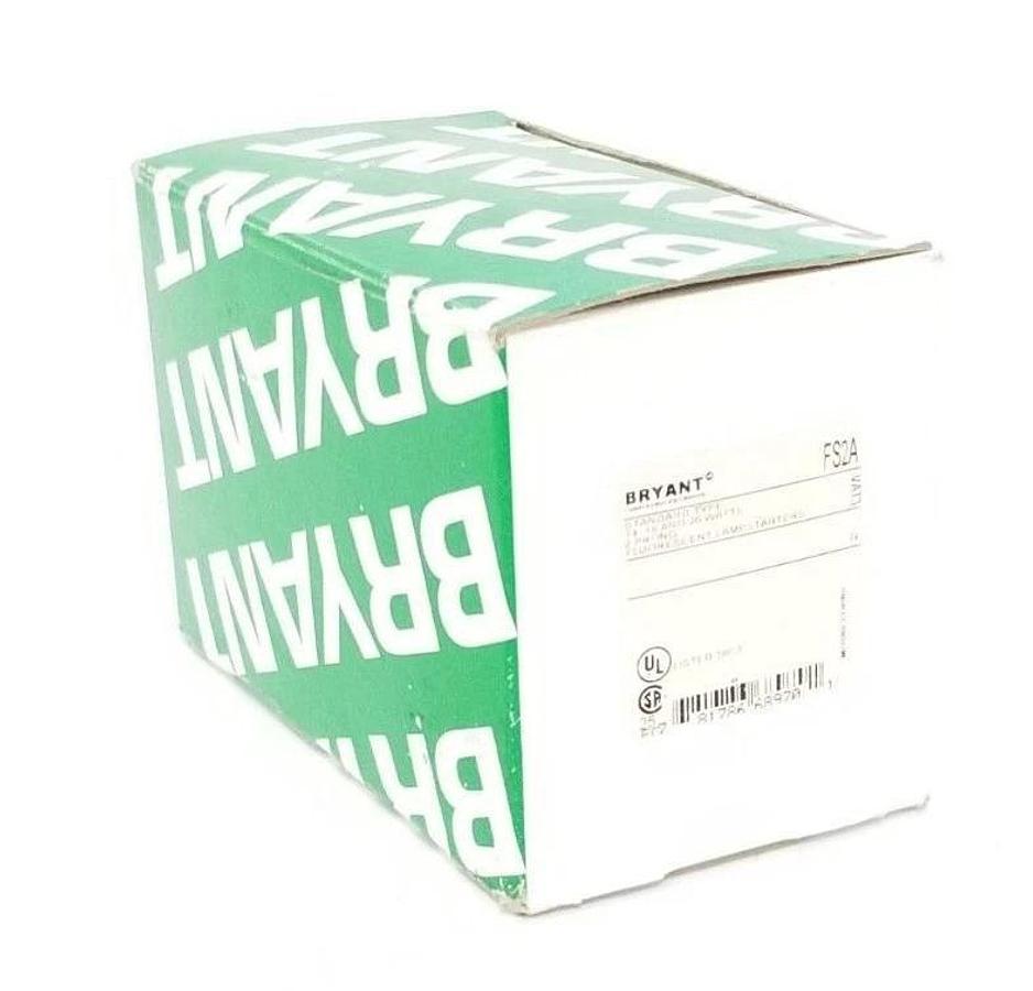 Used BOX OF 25 NEW HUBBELL / BRYANT FS2A FLUORESCENT LAMP STARTERS 14,15,20W 2 PRONG