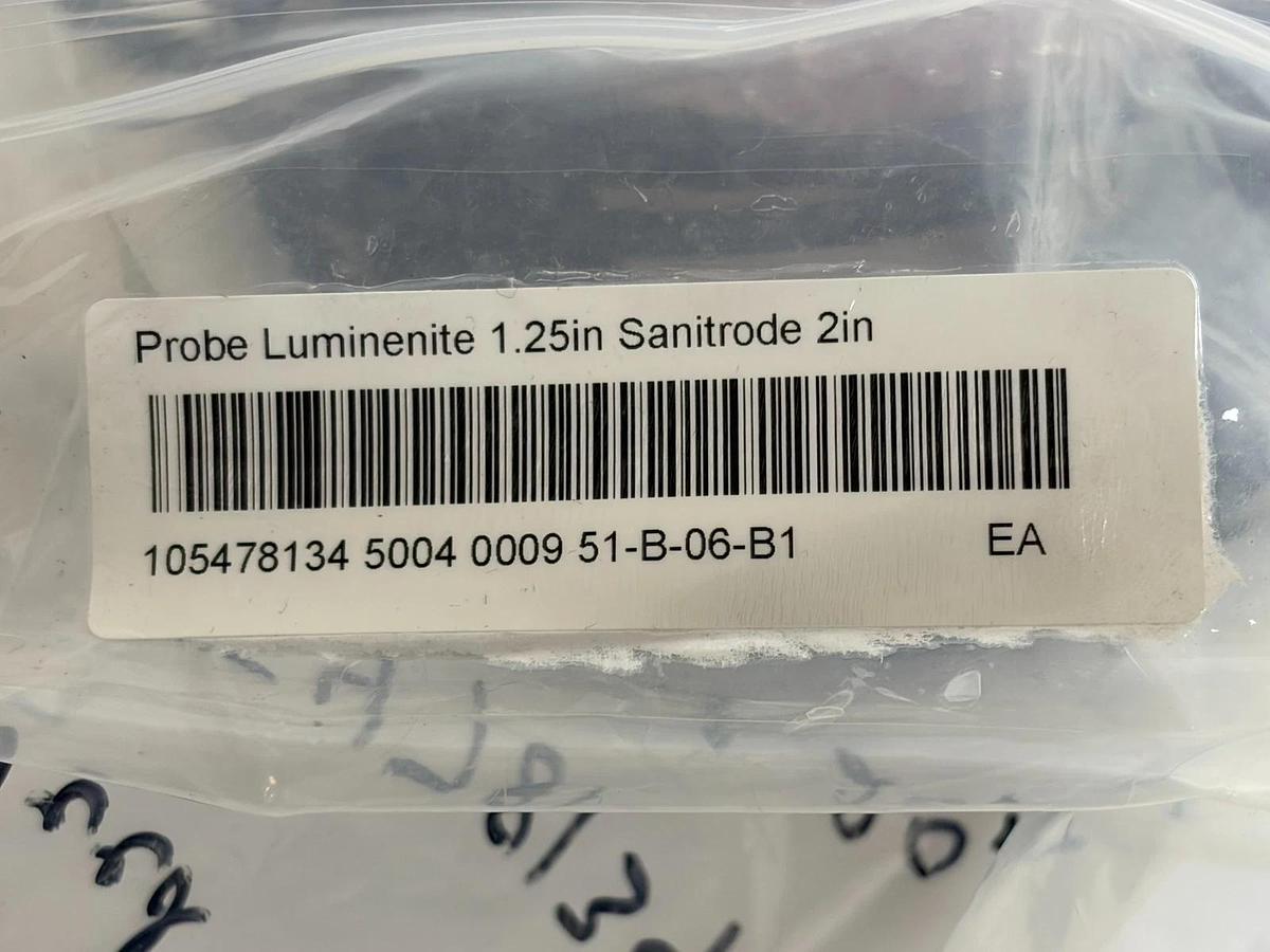 NEW Lumenite 2" Sanitary Tri-Clamp Level Probe 1.25" Rod w/ Type-J 20ft Cable